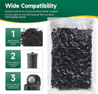 3 Packs 210g Odor Absorbing Activated Carbon Filter Refills for Lomi Smart Waste Kitchen Composter & Eco 5 & Vitamix FC-50-SP Electric Composter, Activated Charcoal Pellets