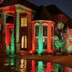 10 Pack Gel Light Filter Transparent Color Film Plastic Sheets Colored Overlays Correction Lighting Filters for Christmas Landscape Led Light or Reading (red+Green)