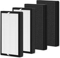 4 Packs F1 Mixed Honeycomb Activated Carbon Replacement Filter for 3M Filtrete Room C01 T02 Series Air Purifi-er Model FAP-C01-F1, FAP-T02-F1, FAP-C01BA-G1, FAP-T02WA-G1, FAP-ST02W and FAP-ST02N