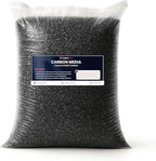 LiquaGen 1 Cubic Foot - Coconut Carbon Media Whole House Systems | Contaminant Remover | Highly Porous Activated Charcoal Bulk for Whole Home Water Purification System's