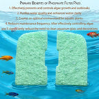 42 Pack Filter Media Kit for Fluval 406/407 Canister Filters - 2 Full Replacement Sets, High Porosity Bio Foam, Ceramic Rings, Activated Carbon & Polishing Pads