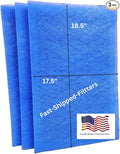 Fast-Shipped-Filters 3 Pack 20x20 Replacement Filter Designed to Fit with Dynamic Air Cleaner Blue