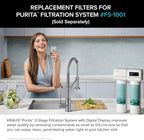 KRAUS Replacement Filter Cartridges for Purita 2-Stage Under Sink Water Filtration System with Carbon Block and Polypropylene Filters (Set of 2), FC-101