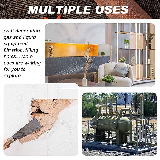 Zonon 99.999% Pure Copper Mesh Screen 36" x 25', 0.11in Wire Diameter, 16x16 Copper Mesh Roll, Strong and Durable, Conductive Metal for Lab Cages, to Keep Animals Out, Craft and Engraving
