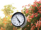 Aquatix Pro Pool Filter Pressure Gauge - Premium Spa/Pool/Aquarium Water Pressure Gauge, 2" Dial, 0-60 Psi, Bottom Mount 1/4", Compatible with Most Brands Such as Hayward, Pentair & Jandy