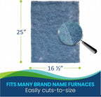 Natural Fiber Hog Hair Filter Replacement Compatible With Magicpak R06131B046 Furnace/Air Conditioner Filter (16-1/2 x 25)