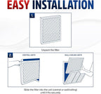 12x24x1 Electrostatic Air Filter, MERV 8, Washable, Reusable Furnace AC/HVAC Filter, Energy Saving, Easy to Clean, Long-Lasting by LifeSupplyUSA