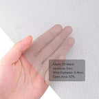 Valchoose 2PACK Stainless Mesh Screen 12”X24”(305mmX610mm), 20 Mesh 304 Steel Woven Wire Mesh, 1mm Hole Sturdy Easy to Cut Never Rust for Window Screen, Vent, Cage, Garden