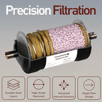 2 Pack Buck Single Flow Refrigerant Liquid Line Filter Drier 3/8" ODF Sweat BDML-083S - Compatible with CFC, HCFC, HFC - Straight Cool Air Conditioners (1-5 Tons)