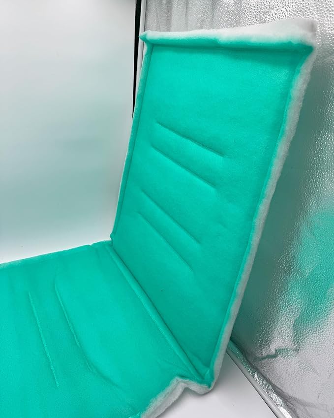 Paint Booth Intake Air Filter Panel, Crossdraft Spray Booth Filter Pad (10/case, 20" x 50")