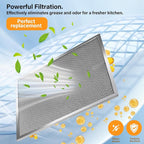 S99010467 Stove Hood Vent Filter 11.5" x 11.5" Fit for Broan Range Hood Filter BXT1 & Nutone AR1 series 99010467 Range Hood Grease Filters 1 Pack