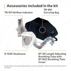 3M PAPR Respirator, Versaflo Powered Air Purifying Respirator Kit, TR-300N+ HKL, Healthcare, M/L Headcover, Lightweight, Low-Profile, Easy to Use, All-in-One Respiratory Protection for Particulates