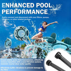 155710 Pool Pump to Filter Hose Assembly for Pentair Sand Dollar and Sta-Rite Cristal-Flo II Pool Compatible with 1.5 x 30 Inch Pool and Spa Sand Ground Pool