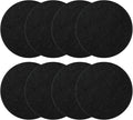 Compost Bin Charcoal Filters Replacement - 8 Pack 6.7 Inch Round Activated Charcoal Filters, Fits Most Countertop Compost Pail