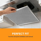S99010467 Stove Hood Vent Filter 11.5" x 11.5" Fit for Broan Range Hood Filter BXT1 & Nutone AR1 series 99010467 Range Hood Grease Filters 1 Pack