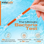 Pool and Spa Rapid Bacteria Test by Watersafe, Test Strips to Detect Down to 1 Bacteria/μL in 15 Minutes, Including E. coli and Salmonella, Single Test
