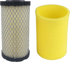 793569 Air Filter Compatible Briggs and Stratton 793685 Craftsman John-Dere GY21055 MIU11511 for B&S 18.5hp 19.5hp 20hp 21hp Enginee 42" 46" Husqvarna LA125 D120 Lawn Mower Tractor Pack of 2