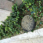 Septic Tank Lids, Manhole Cover with Handle, Sturdy and Pressure-Resistant, Suitable for Green Belts, Residential Areas and Construction Sites(45 cm/18 in)