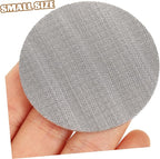 Luxshiny Espresso Machine Filter Double Cup Mesh Screen Stainless Steel Coffee Strainer for Filter Coffee Maker Easy to Cle