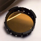 Filter for use in AeroPress Go/AeroPress Coffee Makers - Disc Fine - Reusable - Premium Coated Stainless Steel (Rose Gold, Metal) - Brew Tips Included