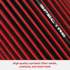 Spectre Engine Air Filter: High Performance, Washable, Replacement Filter: Fits Select 1981-2020 INFINITI/NISSAN/SUZUKI/SUBARU Vehicles (See Description for Fitment Information) SPE-HPR4309