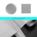 304 Stainless Steel Woven Wire 120 Mesh Fine Screen Mesh Steel Woven Mesh for Filter Mesh, Filtration Cloth, 12 x 40 Inch