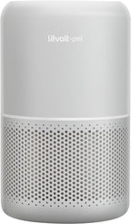 LEVOIT Air Purifier for Pets, Home, Large Rooms, and Bedrooms, HEPA Sleep Mode, AHAM VERIFIDE, Efficient Filter for Pet Dander, Odors, Captures Smoke, Dust, Mold, Pollen, Pet Lock, Core P350-P, Grey