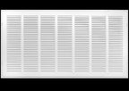 HVAC Premium 36" X 24" Steel Return Air Filter Grille for 1" Filter - Removable Face/Door - HVAC Duct Cover - Flat Stamped Face - White [Outer Dimensions: 38 5/8"w X 26 5/8"h]