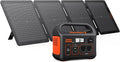 Jackery Solar Generator 300, 293Wh Power Station with 40W Solar Panel, 300W Pure Sine Wave AC Outlet for RV Outdoors Camping Travel Blackout