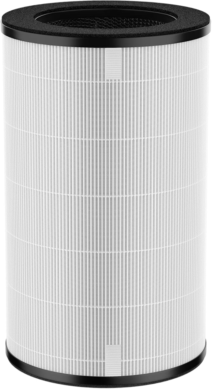 AP-PET35 AP-T30 Replacement Filter Compatible with HoMedics TotalClean Air Purifier Models 5-in-1 AP-T30FL AP-T30WT AP-PET35FL AP-PET35-WT, 360° Filtration 5 Layers 3 in 1 HEPA Filter