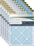 Cabana Filters 6-Pack 14x20x1 MERV 11 AC Furnace Air Filter for Home and Office - Indoor HVAC System Filtration Replacement, Captures Unwanted Particles