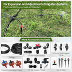 100 Pack Drip Irrigation Stakes for 1/8" to 1/4" Inch Drip Irrigation Tubing Hose Irrigation Support Stakes 5.79" H Suitable for Raising the Height of Drip Emitters/Heads or Drip Irrigation Parts