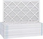Aerostar 20x22.25x1 MERV 11 Air Filter, Pleated AC Furnace HVAC Filters (19.875x22.25x0.75), for Allergies Asthma Dust Pet Dander Smoke Bacteria Viruses, MPR 1500 FPR 10, USA, 12 Pack