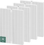5500-2 Air Purifier Filter Replacement for Winix Plasmawave Air Purifier 5500-2 5300-2 6300-2 C535 AM80 AM90,4 Pack H13 Grade True HEPA Filter,Replace 116130 Filter H