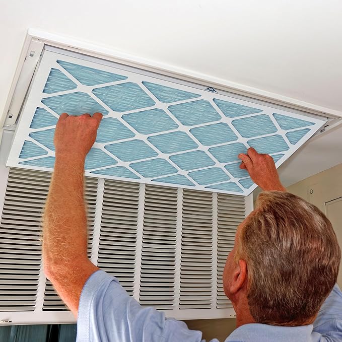 Cabana Filters 6-Pack 18x18x1 MERV 11 AC Furnace Air Filter for Home and Office - Indoor HVAC System Filtration Replacement, Captures Unwanted Particles