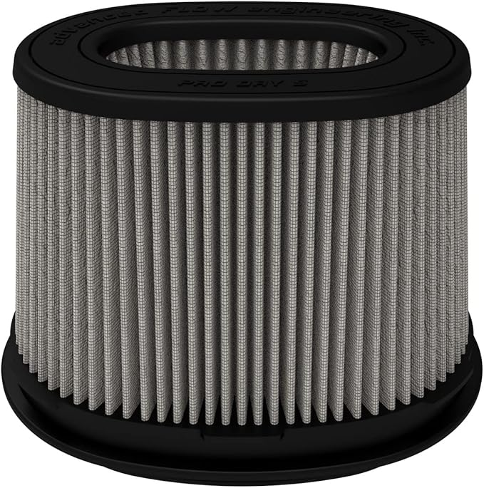 aFe POWER Momentum Intake Replacement Air Filter w/Pro DRY S Media - 6.75"x4.75" Inlet, 6" Tall - #20-91207D