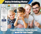 FILTER1 W10295370 A Refrigerator Water Filter Replacement Compatible for EDR1RXD 1 WATER FILTER W10295370 A Refrigerator Models (2-PACK)