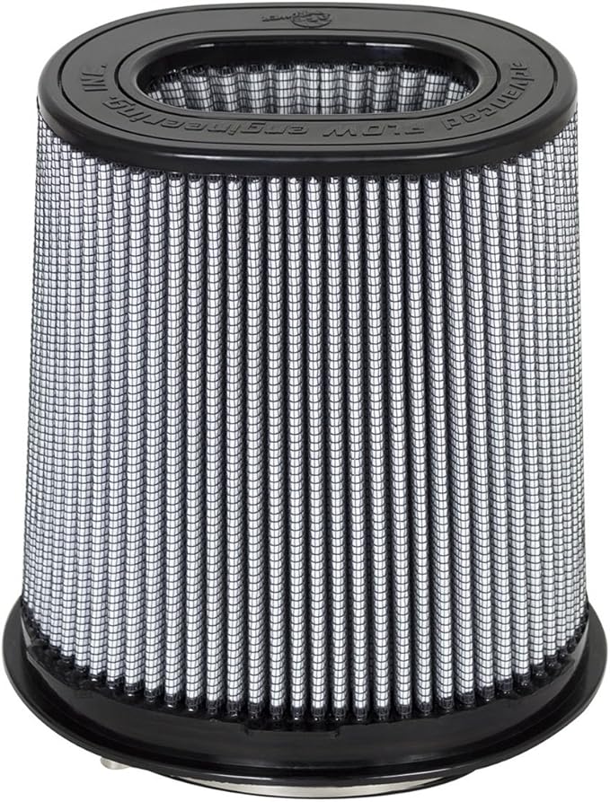 aFe POWER Momentum Intake Replacement Air Filter w/Pro DRY S Media - 6"x4" Inlet, 9" Tall - #21-91105