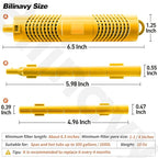 Spa in-Filter Mineral Sticks Parts for Hot Tub Filter Cartridge, Last for 4 Months, Yellow, 2PCS