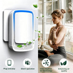 Plug In Air Ionizer Purifier for Home (6 Pack), Negative Ion Generator, Quiet Air Freshener for Bedroom, Office, Kitchen, Portable Air Filter, Mini Air Cleaner