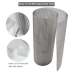 Stainless Steel Mesh Screen, 20Mesh, 15.7"x47.2" (40x120cm), Woven Fine Wire Mesh, Easy to Cut for Air Vent, Cage, Garden, Window Screen and DIY Projects