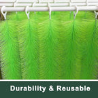 30 Packs Filter Brushes Aquarium Brushes Set for Koi Pond Water Garden Outdoor Pond Skimmers Brush Filter Cleaning Brush 24 Inch by 4.7 Inch (Green)