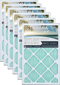 Cabana Filters 6-Pack 14x24x1 MERV 13 AC Furnace Air Filter for Home and Office - Indoor HVAC System Filtration Replacement, Captures Unwanted Particles