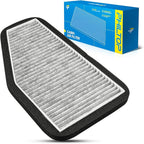 PHILTOP Cabin Air Filter w/Activated Carbon, Compatible with CF11279 Ford Escape 2005-2012, Mercury Mariner 2006-2011, Mazda Tribute 2008-2010, Premium Activated Carbon Filter Up Dust Pollen Odor