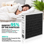 X7935 20x20x5 Air Filter MERV 16, Replacement Media for HCC14-23 HCF14-16 len-nox Air Filters, honey-well Models FC100A1011 and FC200E1011