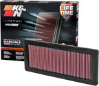 K&N High-Flow Original Lifetime Engine Air Filter: Increase Power: Premium, Washable: Compatible with 2007-2016 Mini Cooper: (See Product Description for Select Models), 33-2936