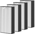 4 Packs F1 Repalcement Filter Compatible with 3M Filtrete C01 T02 Series FAP-C01-F1, FAP-T02-F1, FAP-C01BA-G1, FAP-T02WA-G1, FAP-ST02W and FAP-ST02N Air Purifi-er, Part# FAPF-F1-2P