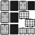 8 Pack Replacement Filters Compatible with Eureka NEN180 NEN186BL Bagless Vacuum Cleaner, Includes 4 Dust Cup Cartridges and 4 High Efficiency Filters