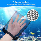 Aquarium Filter Media Bags for Aquarium with Zipper, Reusable Strong Polyester Fine Mesh Bag for Activated Carbon, Bio Filter Balls, Ceramic Rings, Filter Stones, Biospheres 8 Pack 7.8" x 5.9"