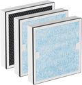 Carmerny HEPA & Activated Carbon Filter Replacement Set Compatible with AlorAir CleanShield HEPA 550 Air Scrubber (Pack of 3)